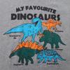 Boys Summer Dinosaur Print Cotton T-Shirt Casual Short Sleeve Top