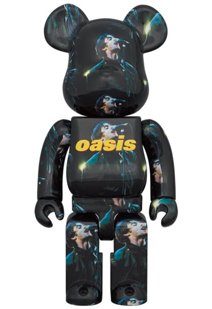 Bearbrick OASIS KNEBWORTH 1996 Height BE@RBRICK 100% & 400% (Liam Gallagher) approx. 70mm/280mm
