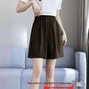Women's High Waist Ice Silk A-line Shorts - Versatile Summer Capris for Petite Sizes