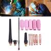 17-Piece Compact Welding Torch with Tig Cup/Collet Body Nozzle Kit Electrode