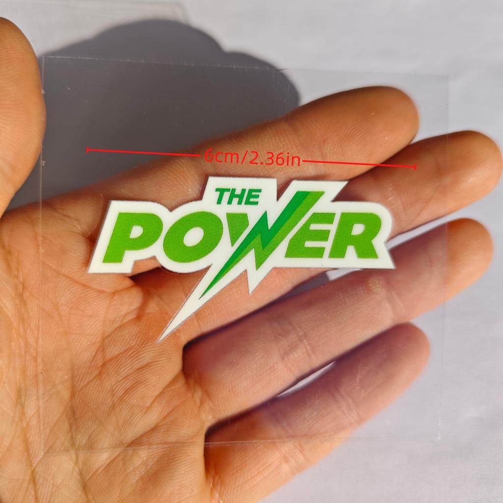 2 ability power style car stickers, suitable for all car decoration accessories