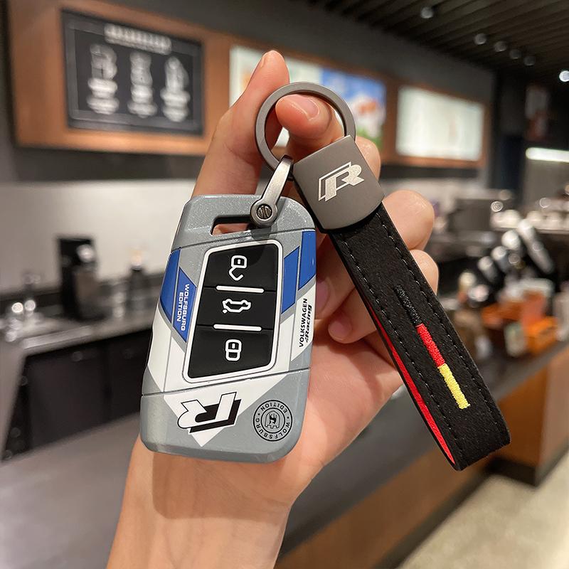 

For VOLKSWAGEN VW Car Key Case for VW Volkswagen/Polo/Tiguan/Passat B5 B6 B7/Golf 7 MK/Jetta Key Protector Holder Key Cover Shel