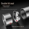 304 Stainless Steel Tea Storage Caddy