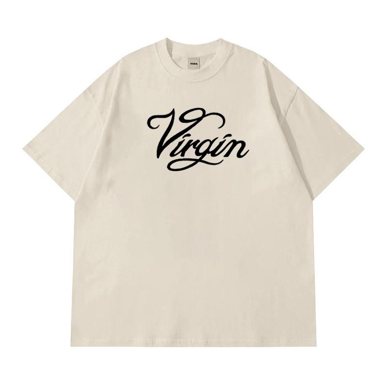 Mens TShirt Virgin Cotton Oversized Gothic Summer Short Sleeve Tops Tees Korean Fashion Y2k Streetwear Vintage Unisex Clothing