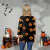 Women's O-neck 3/4 Sleeve  Printed Top