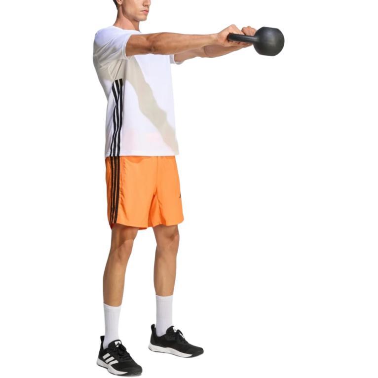 Adidas Essentials 3-Stripes Crew Neck Short Sleeve T-Shirt Men Tops KD0699
