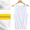 Men's Ice Silk Mesh Sleeveless Vest - Sweat-Absorbent, Loose Fit Fitness Shirt