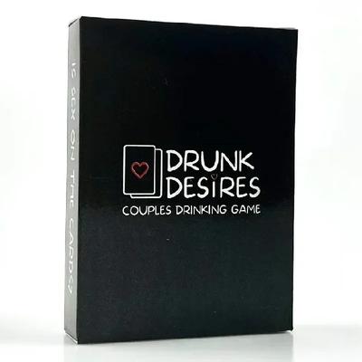 Drunk Desires Tabletop Card Games Full English Party Coated Paper Plays Couples Create Atmosphere Board Drinking Games +18