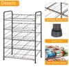 Can Rack Storage Rack, 5-layer Can Storage Dispenser Can Accommodate 60 Cans