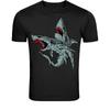 Mutant Double Shark T-Shirt - Horror Sea Monster Graphic Tee