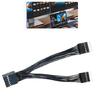 Motherboards USB 2.0 11Pin Header 1 to 2 Extension Hub Splitters Adapters Converters USB 2.0 Female to 2 Male