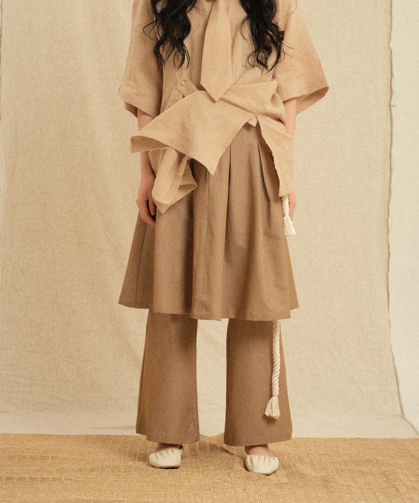 Lekyulli Skirt Pants Beige (Ver. 26Ss)
