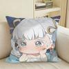 Jinzhou’s Light Jinhsi Game WuWa  Square Sofa Pillow Cover Solid Color Living Room Home Decor Cushion Case