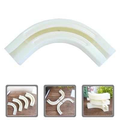 90 Degree Corner Curtain Track Connectors Plastic Joints For Rail Glider Home Decorative Accessories Abs Replacement