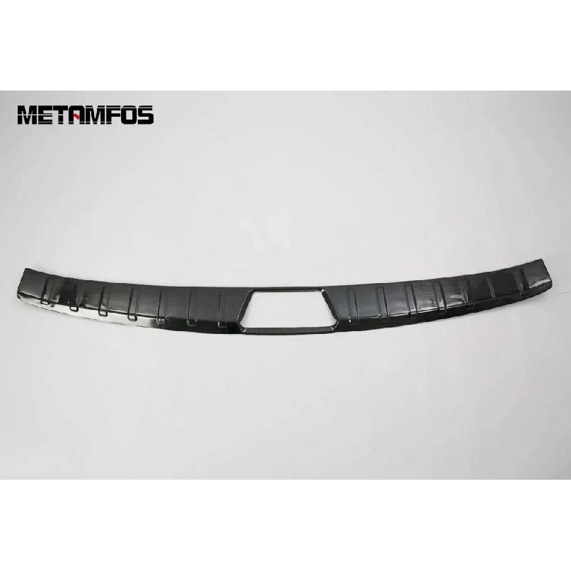 Accessories For Subaru Forester SK - 2024 Stainless Rear Trunk Bumper Foot Plate Tailgate Door Sill Scuff Guard Plate