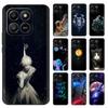 Painted Cover For Honor X7D Case Soft Black Silicone Cover For Honor 400 Smart X7d Honorx7d Cases Back Cover Coque Fundas Shell