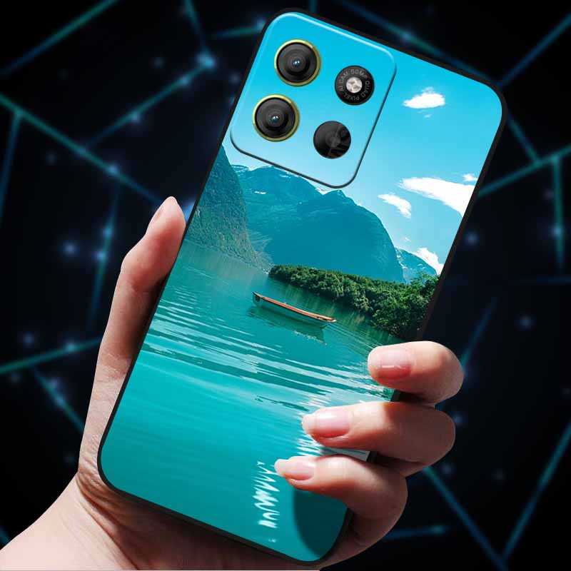 For Moto G15 4G Case Painted Cats Soft Silicone Lovely Back Case for Motorola Moto G15 Power G 15 Phone Cover MotoG15 etui Funda