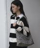 The Green Lab Leopard Print In-Pocket Shoulder Bag [Ivory]