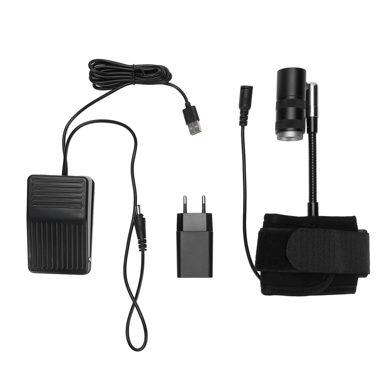 

Лампа для ногтей и ресниц, ремешок на запястье, лампа для красоты, регулируемая лампа для ресниц для маникюрного и визажного салона EU Plug