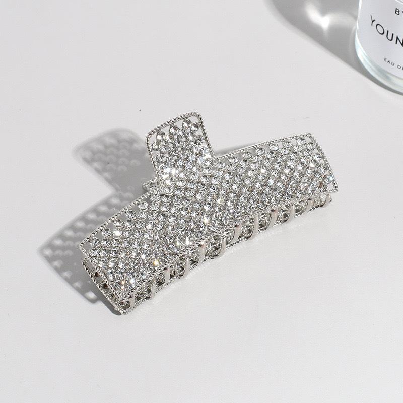 Alloy Womens Back-of-Head Grabber Large High-End Hair Claw Clip Summer 2026 Shark Clip Headpiece Japan and Korean Style