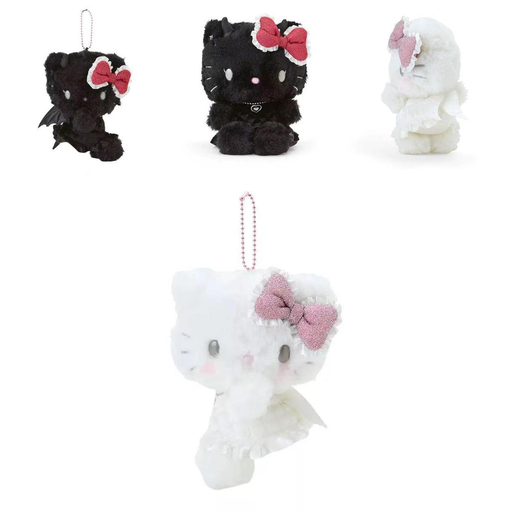 Affascinante Portachiavi Peluche Sanrio Demone Angelo Kt Design Adorabile Ideale Per Le Ragazze