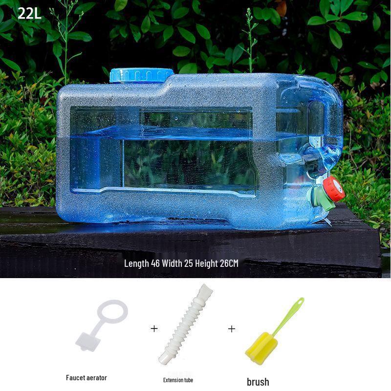 Shuangan Tragbarer Outdoor-Wassertank mit Hahn