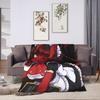 Anime Meru Blanket  Warm Fluffy Plush Throw Blanket For Outdoor Decorative Flannel Bedspread Bed Cover