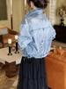 2026 Women's Sequined Denim Jacket - Spring/Autumn Collection
