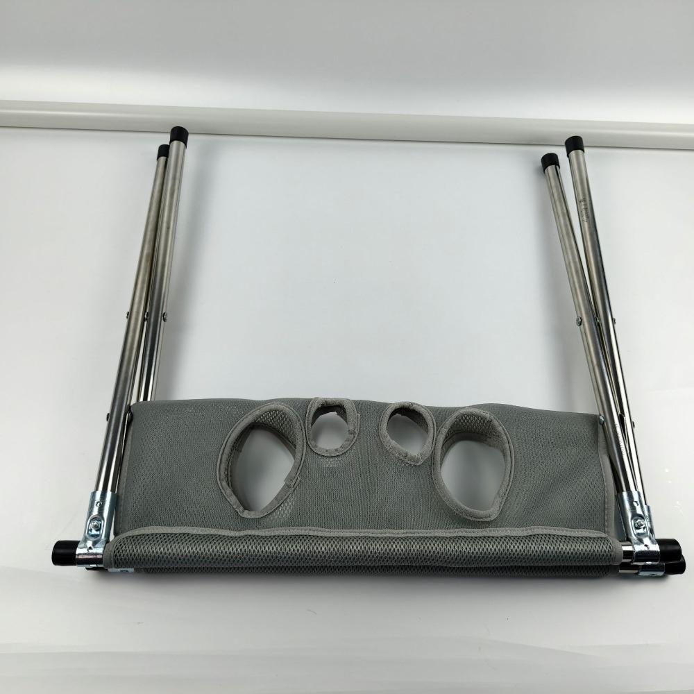 Folding Pet Grooming Hammock Anti-Scratch Quick Drying Dog Grooming Table Sturdy Detachable Pet Washing Station
