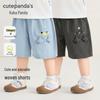Kaka Panda Baby & Kleinkind Sommer Gewebte Baumwollshorts