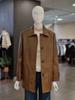 On&On Collar Neck Midi Leather Jacket NJL5WM903