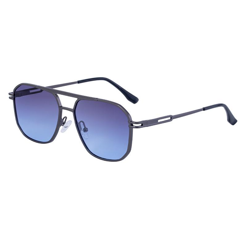 JYL TS Men's New Square Double-Bridge - Spring-Temple Outdoor Shades KSL-98279