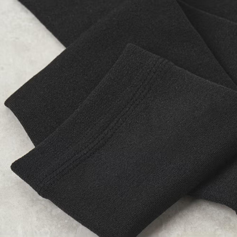 Women's Fleece 160D Leggings Without Feet 2 Pieces