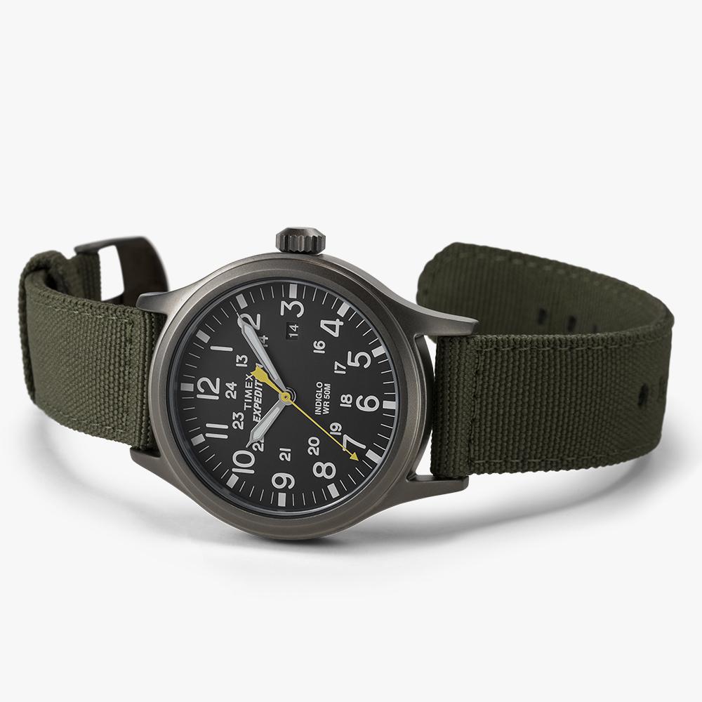 [Timex] Expedition Scout Khaki Strap Indiglo Backlight Watch 40mm T49961
