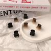 Plastic Mini Hair Clip Claw Cute Hair Clips Plastic Black Hairpin Clamp for Ladies Headwear Hair Styling