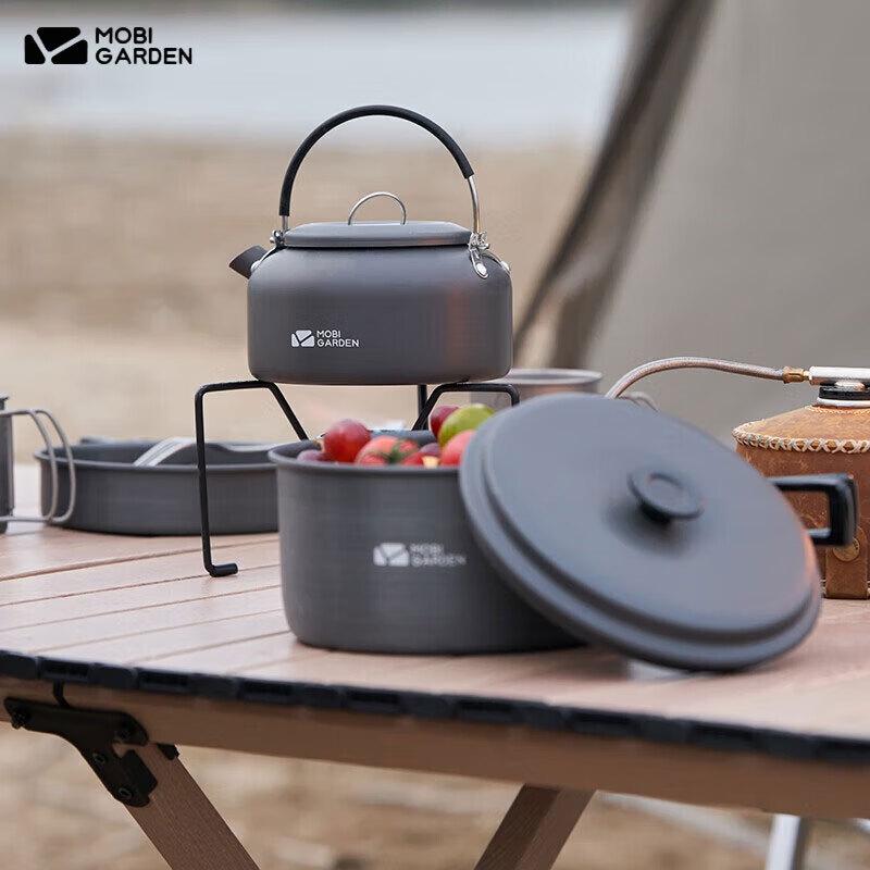 Mobi Garden Portable Aluminum Camping Kettle
