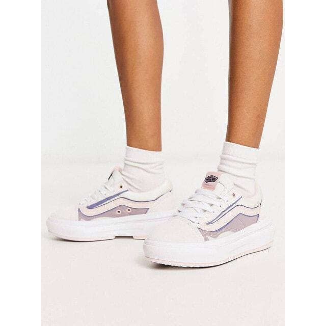 

Бело-фиолетовые кроссовки Vans Old Skool Overt