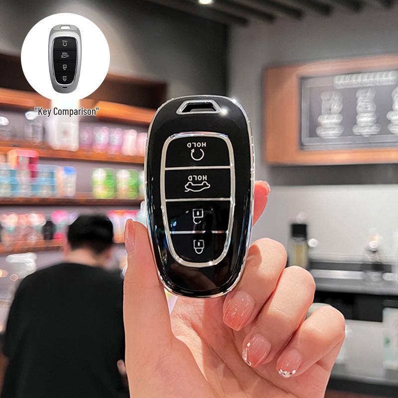Beijing Hyundai Elantra Key Cover for Yuedong Shengda Mingtu Yixing iX35 - Car Protective Shell Bag