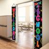 2pcs Back To School Ribbon Indoor/Outdoor Door Couplet