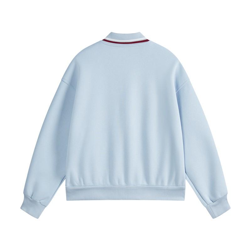 Unisex Oversized Cotton Hoodie Jacket Casual Zip-Up Outerwear Teens Adults