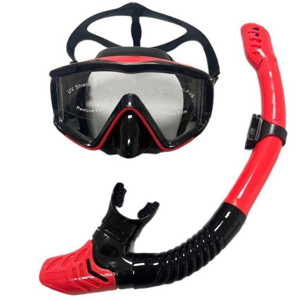 

Полимерный набор маска для дайвинга с защитой от запотевания и трубка average size