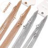10pcs 45cm Rose Gold Color Stainless Steel 5cm Extendsion Link Chains Necklaces DIY Jewelry Making Fashion Chokers Accessories