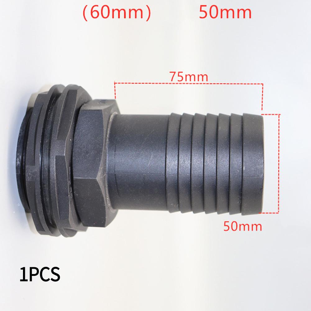 IBC Tank Outlet Adapter Fitting for Water Storage Tanks with Plastic Construction and Threaded Connection for Use