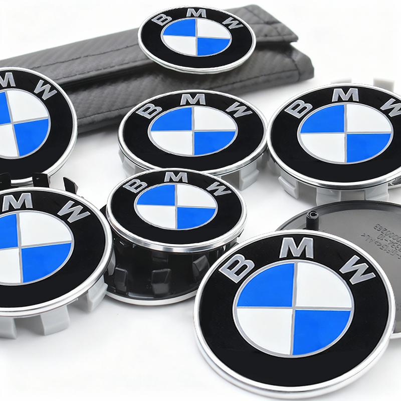 7Pcs Car Front Rear Logo Steering Wheel Center Sticker Hub Covers Accessories For BMW E93 F10 F20 F30 F40 F15 F25 F26 F31 F49 M3