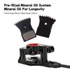 Road Bike Hydraulic Disc Brakes Two Piston Calipers Aluminum Mineral Oil System