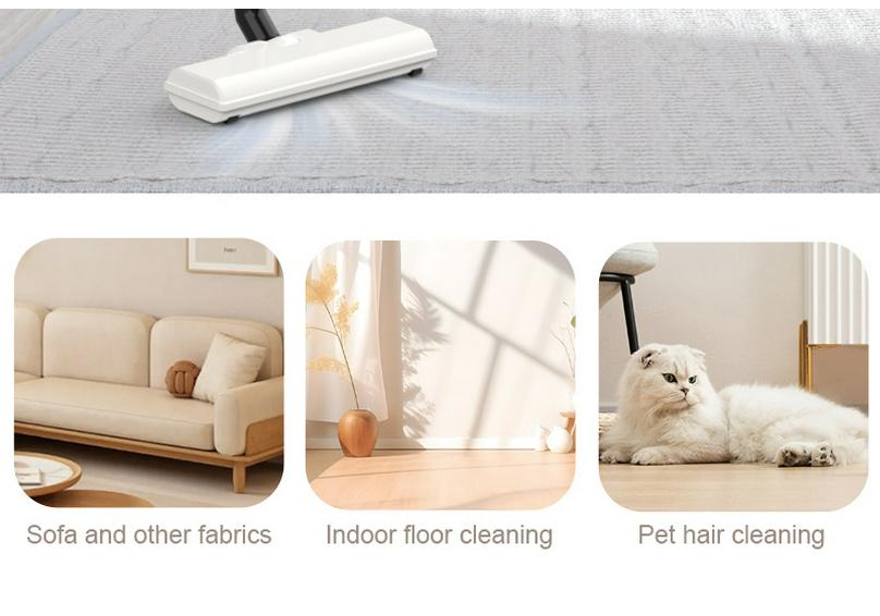 Cordless High-Power Vacuum Cleaner with Strong Suction and Push-Type Design, Portable and Multi-functional for Dust Removal.