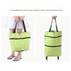 Portable Foldable Shopping Cart with Wheels - Lightweight Hand-Pulled Grocery Cart for Home, Compact De… More
