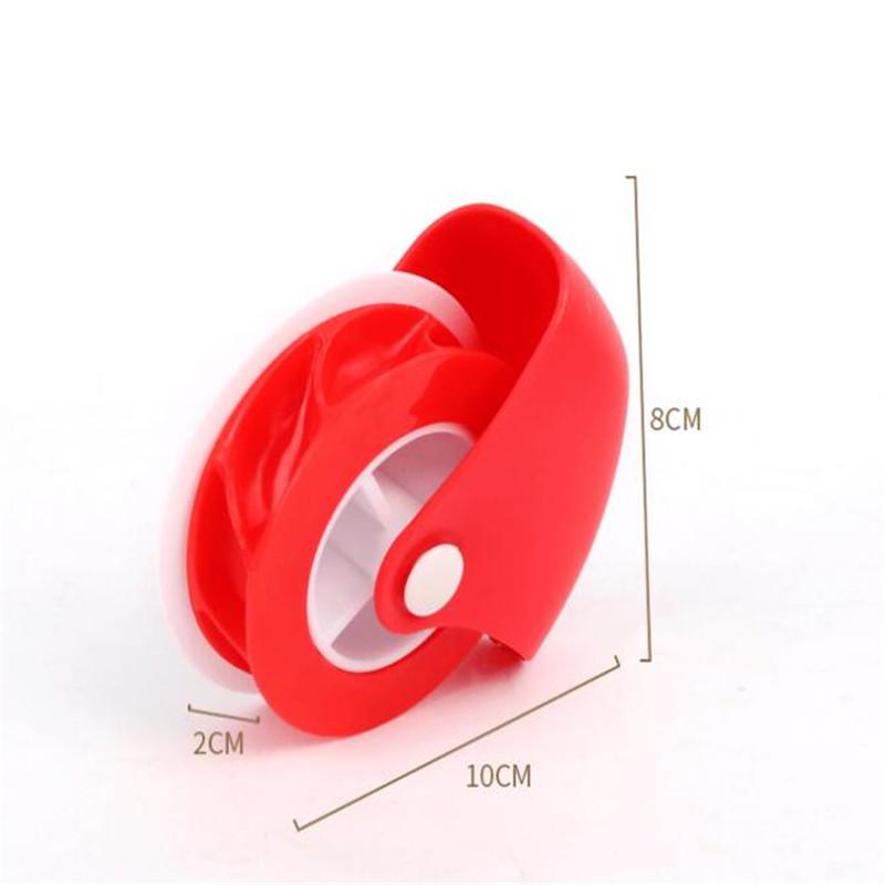 Kitchen Pizza Pastry Lattice Cutter Pastry Pie Decor Cutter Plastic Wheel Roller for Pizza Pastry Pie Crust Baking Cutter Tools