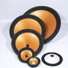 High Performances Golden Cloth Surround Cones Replacements For 4‑15Inch Woofer DIY Repair And Restoration Repair Part