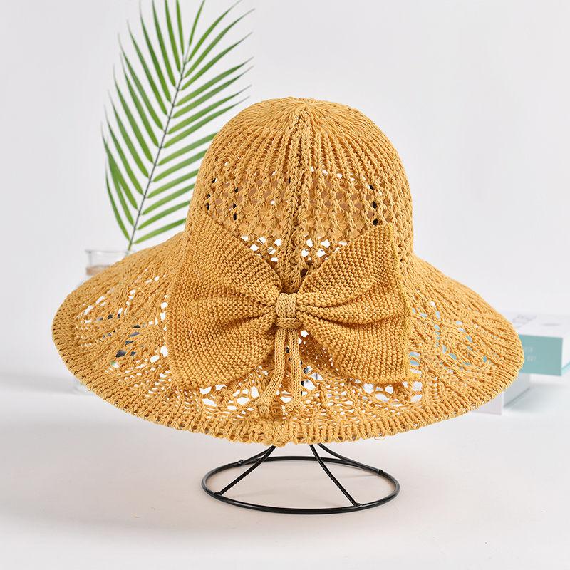 Breathable Sun Protection Fisherman Hat for Women Summer Sun Protection Beach UV Protection Foldable Cool Hat